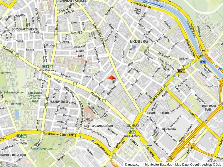 Garagenstellplätze in ausgezeichneter Lage nähe Landstraße zu mieten