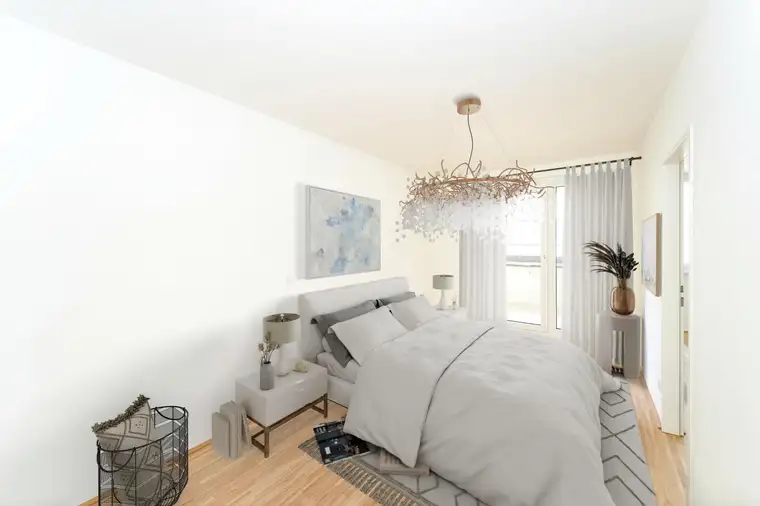Sonnige 3-Zimmer-Wohnung mit Balkon - Erstbezug - zu mieten in 1020 Wien