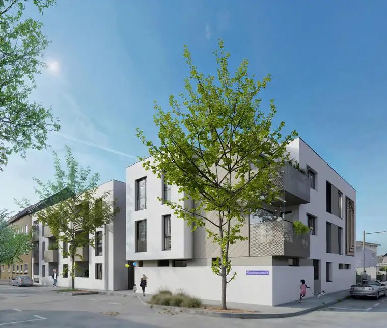 ERSTBEZUG: Hochwertige 2-Zimmer-Wohnung mit Loggia - in Ruhelage nahe Hauptplatz in 2320 Schwechat – unbefristet zu mieten