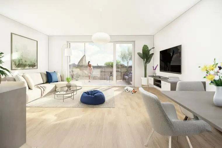 ERSTBEZUG: Hochwertige 3-Zimmer-Wohnung mit Loggia - in Ruhelage nahe Hauptplatz in 2320 Schwechat – unbefristet zu mieten