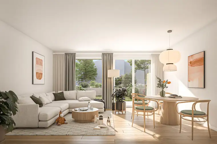 3 Zimmer mit Terrasse in Grünruhelage, großer Eigengarten - provisionsfrei zu kaufen in 1230 Wien