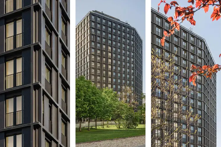 Sonnige 3-Zimmer-Wohnung – Erstbezug in den DC Flats - zu mieten in 1220 Wien