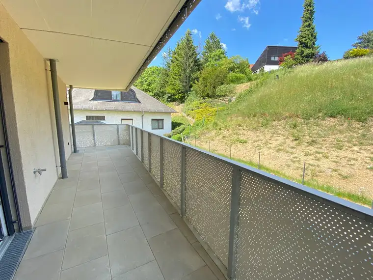 Eckwohnung mit 30 m² Balkon - Luftwärmepumpe - Tageslichtbad - bezugsfertig zu kaufen in 2391 Kaltenleutgeben