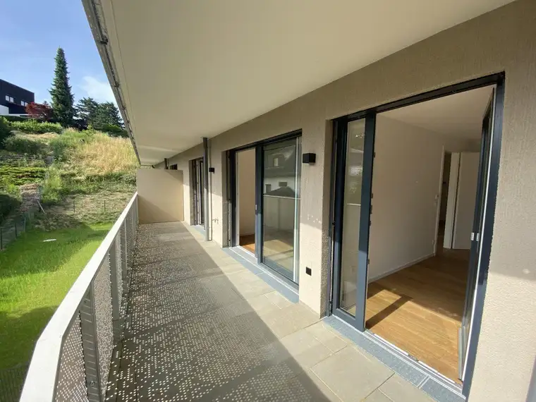 Westseitige Balkon-Wohnung, 3 Zimmer, 17 m² Balkon, Einbauküche inklusive - zu kaufen in 2391 Kaltenleutgeben