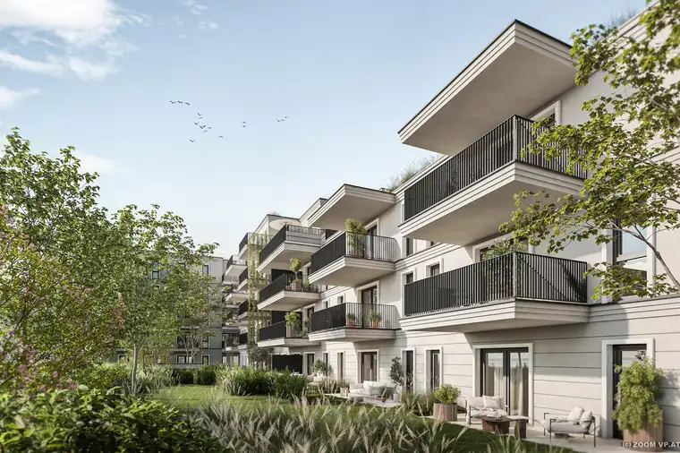 3 Zimmer mit Terrasse und Eigengarten am Hauptplatz 1 - Ihr Nummer-Eins-Standort zum Leben - jetzt kaufen in 2320 Schwechat