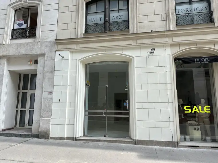 Neu saniertes Geschäftslokal in der Mahlerstraße 1010 Wien zu mieten