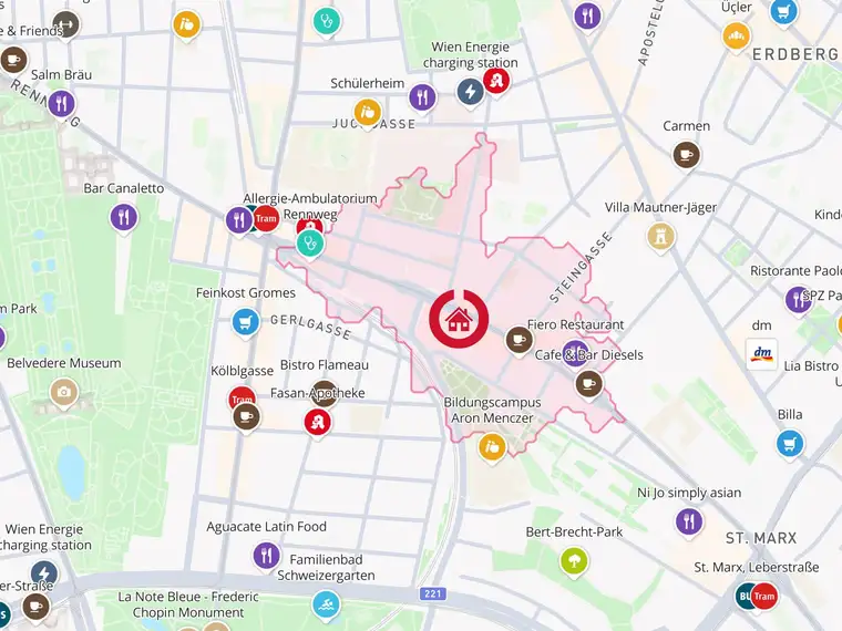 Garagenplätze am Rennweg - Nähe Kleistgasse - zu mieten