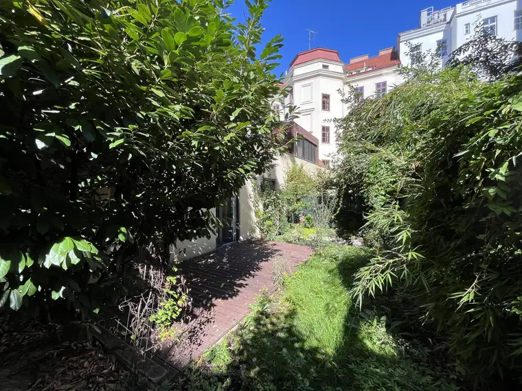 Moderne Gartenmaisonette-Wohnung mit 4 Zimmern und großzügiger Freifläche - zu miete in 1030 Wien