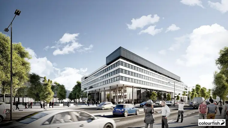 Flexible Retailfläche im Central Hub