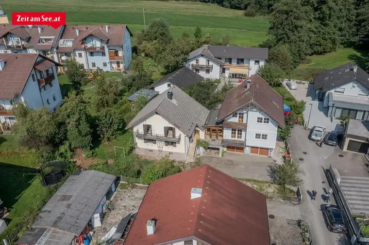Top Grundstück mit Bestandshäuser in Seeufer Ruhelage
