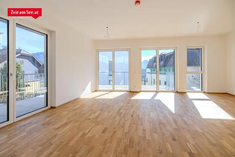 See- und Bergblick Wohnung an der Esplanade Gmunden