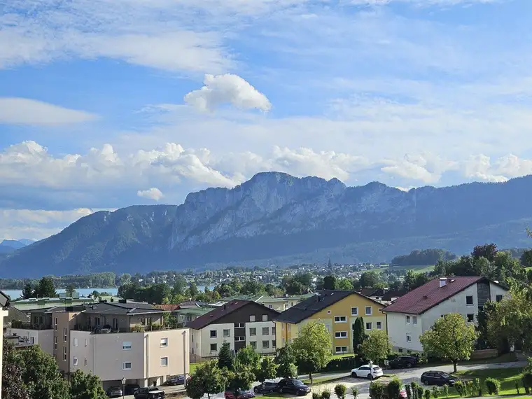 Zentrale 3-Zimmer Wohnung in Mondsee - unverbaubarer See- und Bergblick!