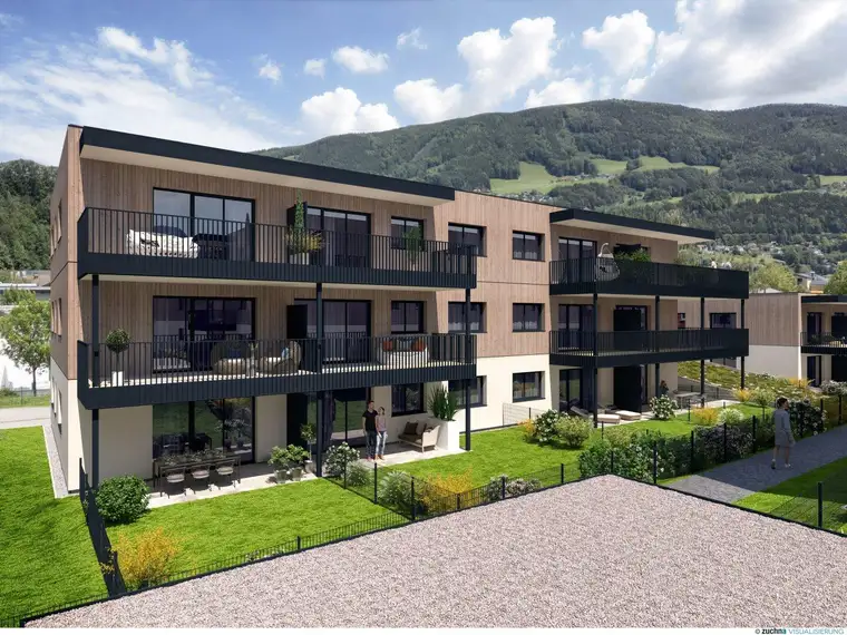 Charmante 2-Zimmer Wohnung mit Balkon in St. Lorenz - Wohnung bereits in Bau