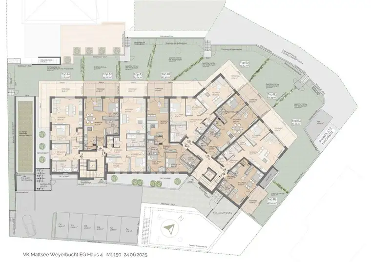 Traumhafte Gartenwohnung in Mattsee: Erstbezug mit 3 Zimmern und Garten!