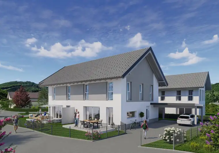 Moderne Doppelhaushälfte am Wolfgangsee