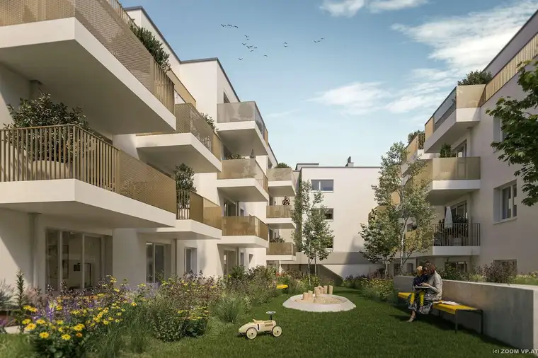 Neubau - 2 Zimmer + Balkon