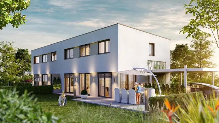 SONDERPREIS TOP 2 **OHNE EIGENKAPITAL** Neubau - Doppelhaushälfte - 4 Zimmer, Eigengarten, 2 KFZ-Abstellplatz