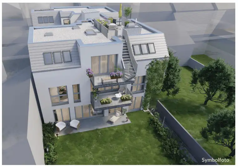 Lichtdurchfluteter 4-5 Zimmer Dachterrassen(T)raum mit Balkon + DACHTERRASSE in zentraler Lage in Baden STADT - PROVISIONSFREI!
