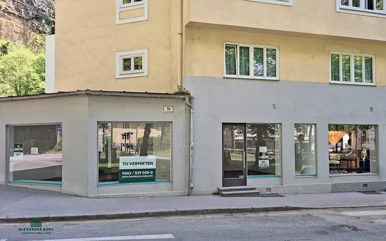 Attraktives Geschäftslokal/Büro/Atelier/Studio/Galerie in zentraler Salzburger Stadtlage