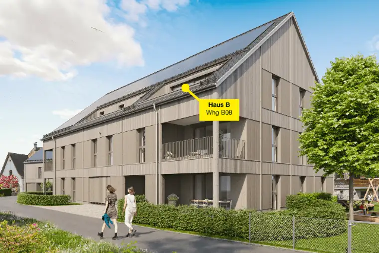 2-Zimmerwohnung mit Dachterrasse| B08