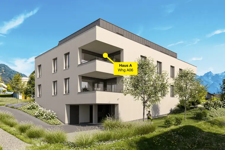 3-Zimmer-Terrassenwohnung mit toller Raumeinsteilung | A06