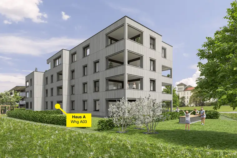 Kompakte 2-Zimmer-Gartenwohnung | A03