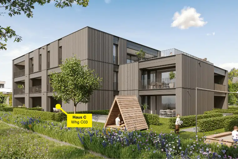 3-Zimmerwohnung mit Garten | C03