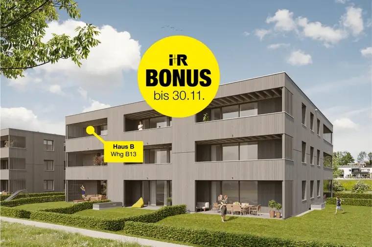Sonnige 3-Zimmer-Dachgeschosswohnung | B13