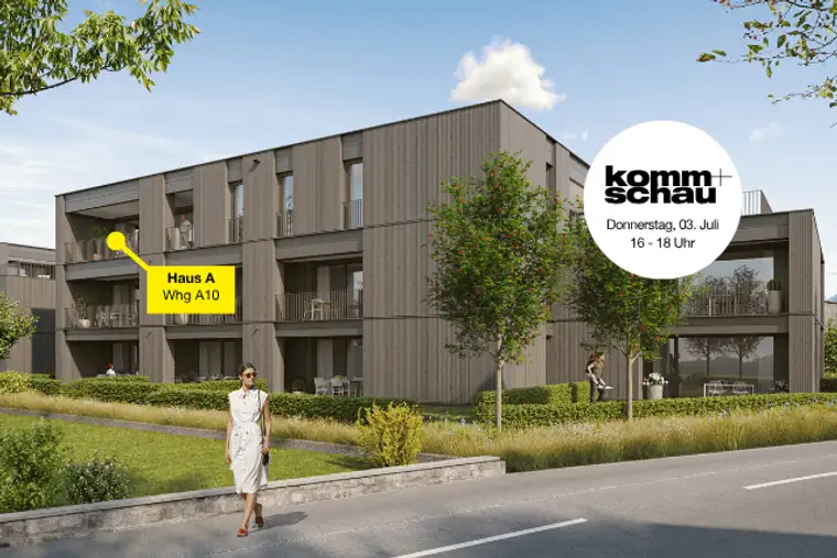 3-Zimmer-Dachgeschosswohnung mit Terrasse | A10