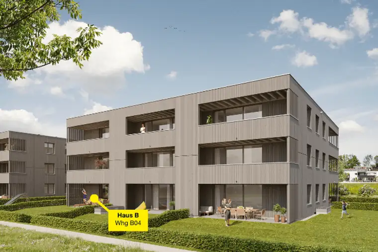 3-Zimmerwohnung mit Garten | B04