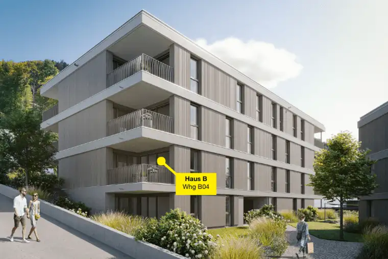 2-Zimmerwohnung mit Terrasse| B04
