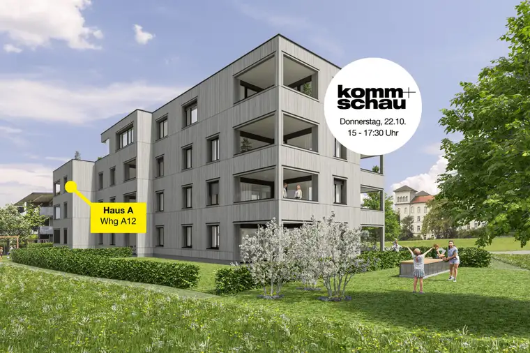 Helle 3-Zimmer-Terrassenwohnung | A12