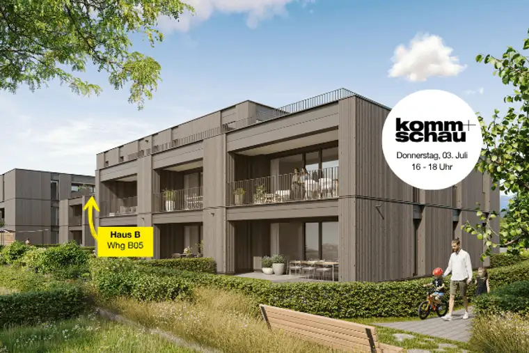 3-Zimmerwohnung mit Garten |B05