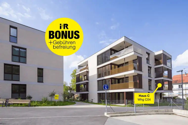 Große 2-Zimmer-Terrassenwohnung | C04