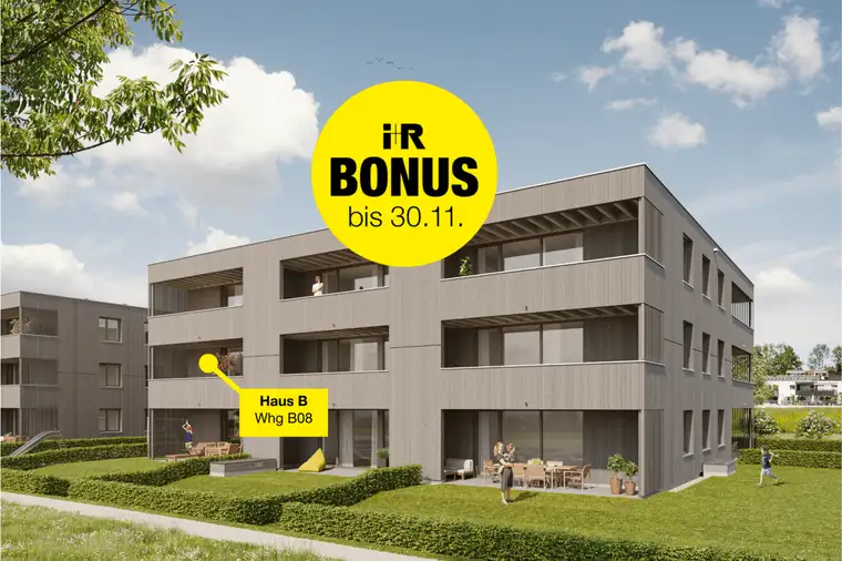 Sonnige 3-Zimmer-Terrassenwohnung | B08