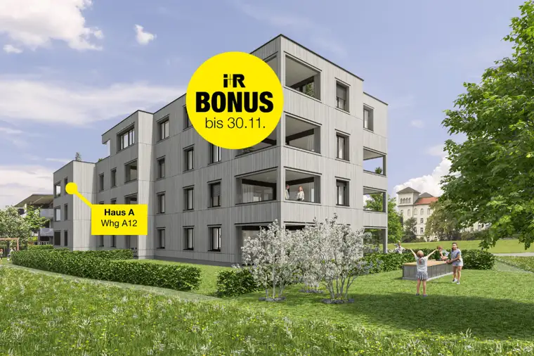 Helle 3-Zimmer-Terrassenwohnung | A12