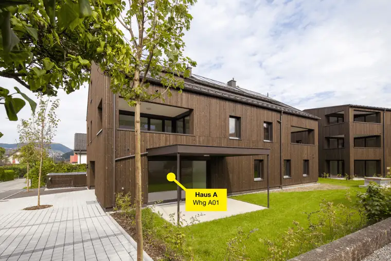 4-Zimmer-Gartenwohnung mit perfekter Raumeinteilung | A01