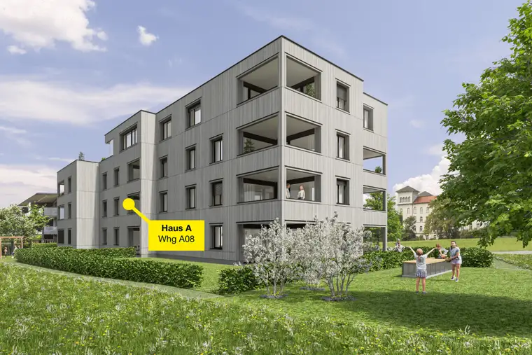 Tolle Startwohnung - 2-Zimmerwohnung im Obergeschoss | A08