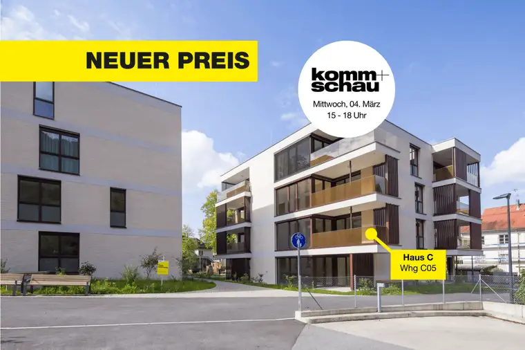 Gemütliche 3-Zimmer-Terrassenwohnung | C05