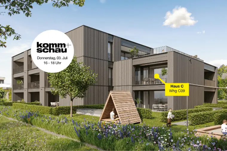 2-Zimmerwohnung mit Terrasse | C09