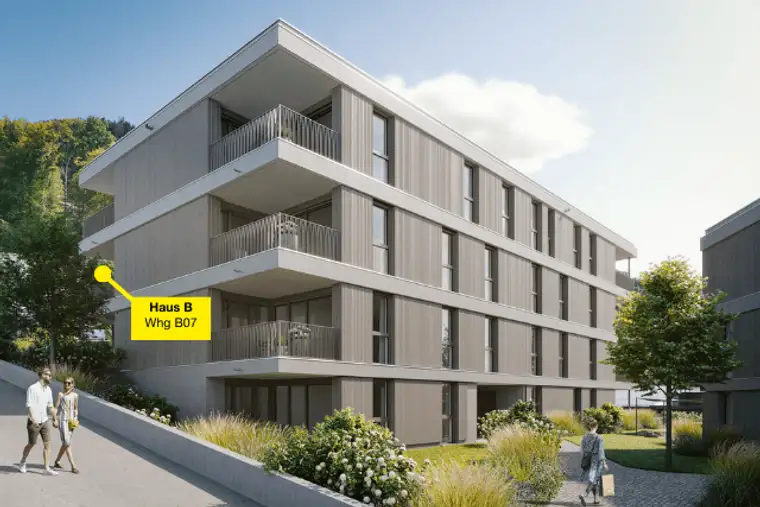 2-Zimmerwohnung mit Terrasse| B07