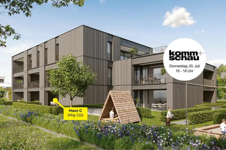3-Zimmerwohnung mit Garten | C03
