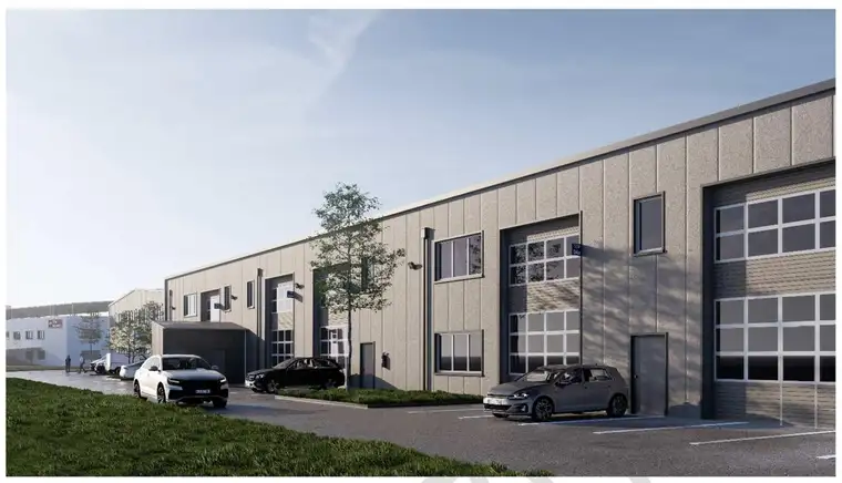Gewerbeobjekt - Grünwall neu gebaute Kaufhallen 47 m² bis 197 m² mit B Widmung AUCH MIETBAR