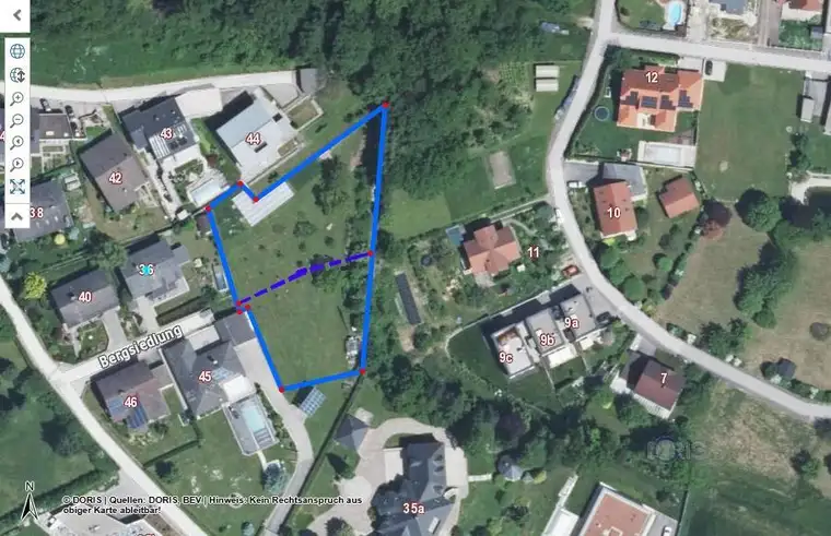 Großes Grundstück in der Bergsiedlung - teilbar !!! Herrliche Aussicht - AUCH FÜR BAUTRÄGER GEEIGNET!