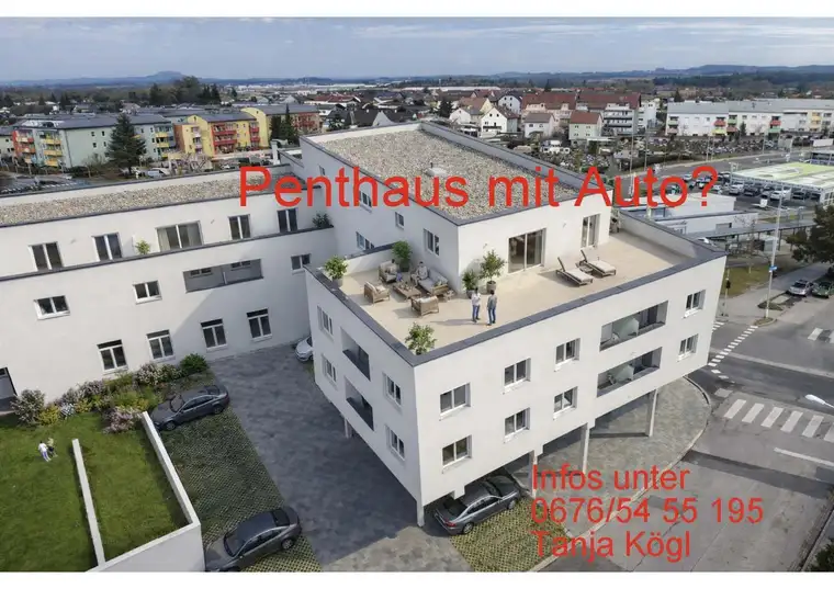  Jetzt Wohnung sichern &amp; Traumauto gewinnen! Modern LIving Traun – Penthaus Top 20