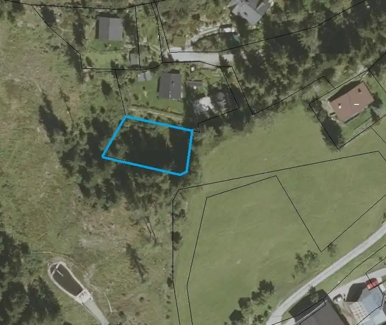 Grundstück in Hüttau im Fritztal auf ca 1400 Meter inkl. genehmigten Plan für ein Landhaus (Chalet)