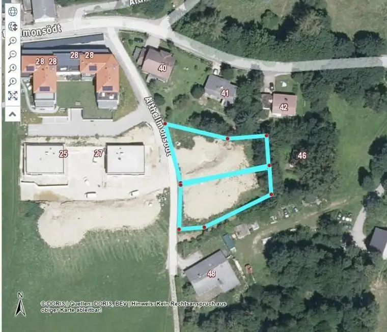 2 Grundstücke nebeneinander mit Aussicht- voll aufgeschlossen- AUCH FÜR BAUTRÄGER! nur gemeinam kaufbar