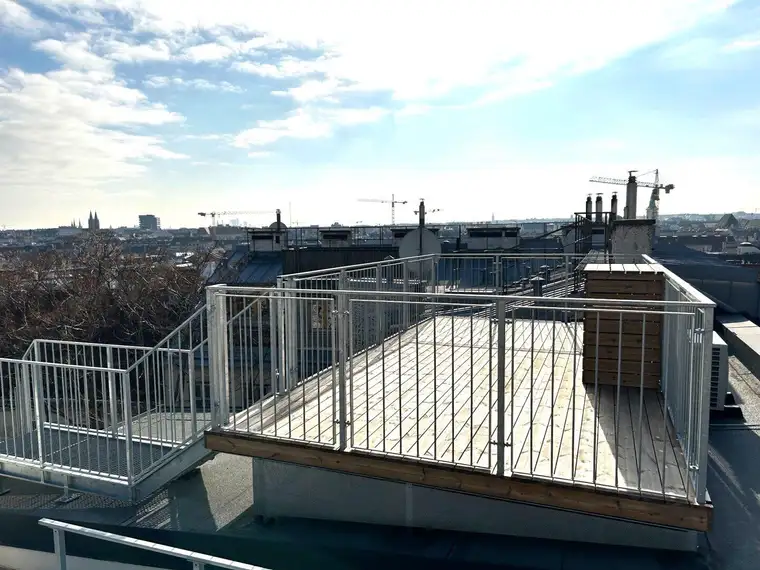 NEUREAL - Wohnbauprojekt in Wien 17.,Leitermayergasse 4 DG Top 15 + 2 Dachterrassen ca. 37 m²- Exklusive Wohnungen!