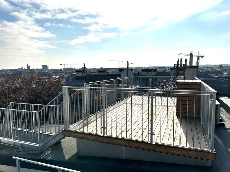 NEUREAL - Wohnbauprojekt in Wien 17.,Leitermayergasse 4 DG Top 15 + 2 Dachterrassen ca. 37 m²- Exklusive Wohnungen!