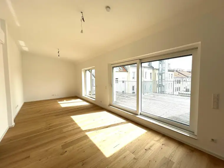 NEUREAL - Wohnbauprojekt in Wien 17.,Leitermayergasse 4 DG Top 14 + 2 Dachterrassen ca. 60 m² - Exklusive Wohnungen!